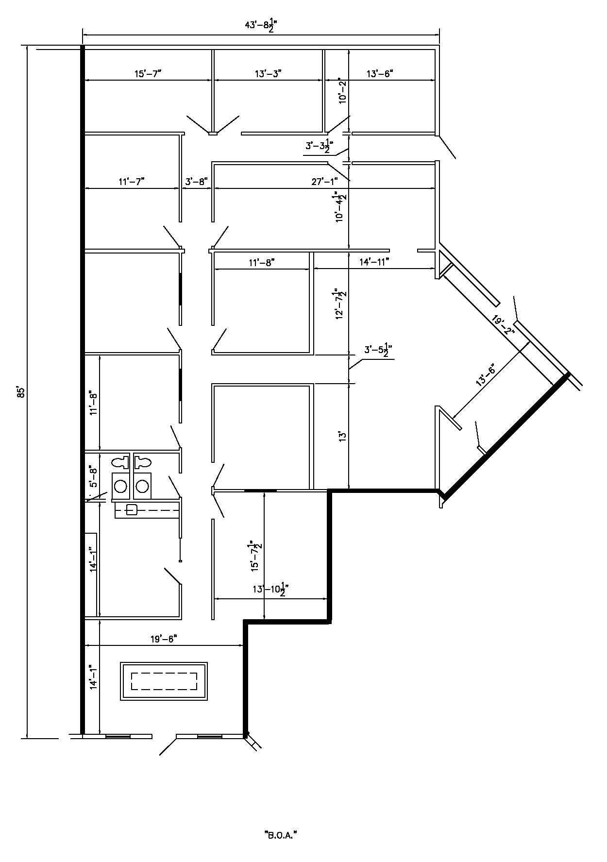 3252 SQFT Floor Plan